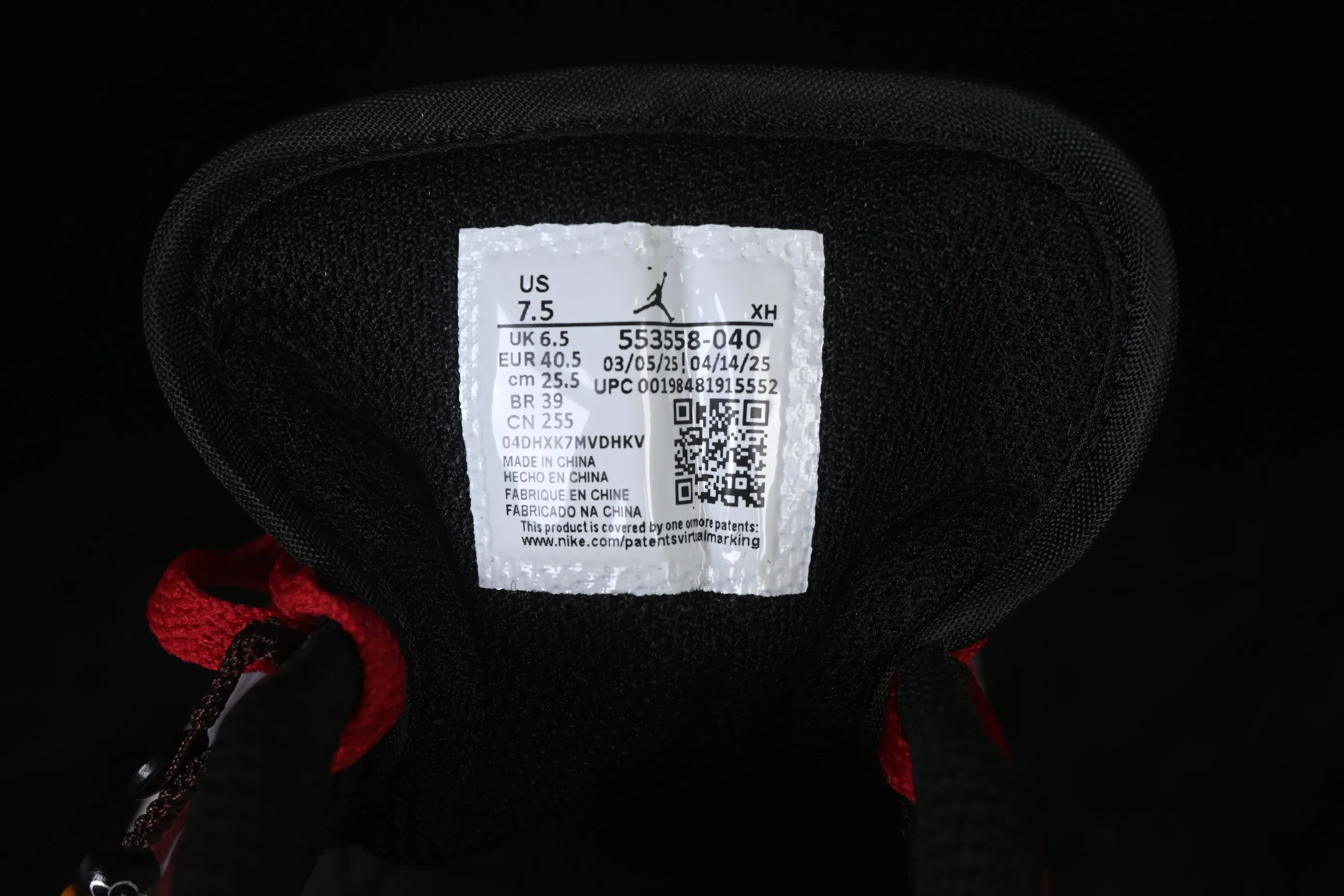 All Categories Air Jordan Jordan Series Basketball Shoes Air Jordan 1 Low Air Jordan 1 Low AJ1 Joe 1 Year of the Horse Limited Low-State Cultural Casual Shoes 553558-040